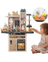 WOOPIE Interactive Kitchen with Steam and Tap 88 pcs - Shop
