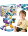 Woopie STEM Magnetic Train Track Attraction Effect 54 pcs.