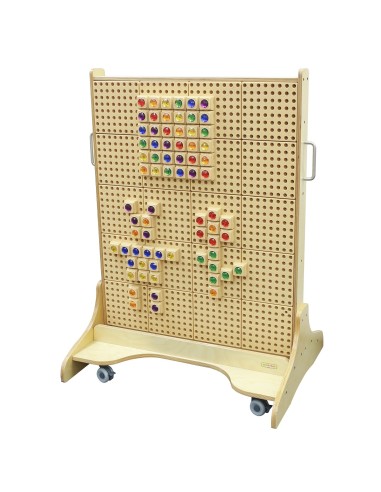 MASTERKIDZ medinė STEM lenta, pastatoma vaikams