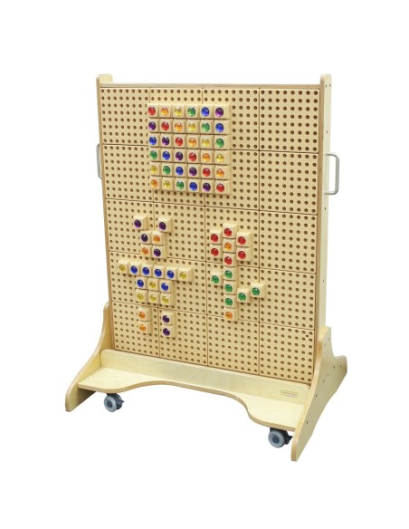 MASTERKIDZ medinė STEM lenta, pastatoma vaikams