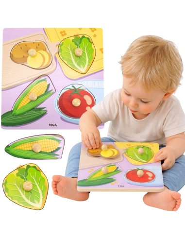 Viga Spiel „Vergleichen“ – Lernspielzeug aus Holz für Kinder