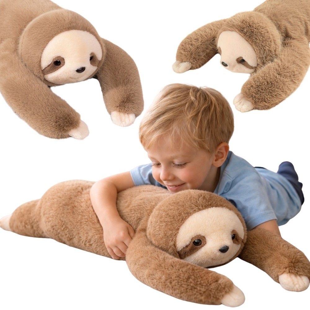 WOOPIE Viktad Sengångare Mjukisdjur Sensorisk Antistress 65cm 1500g