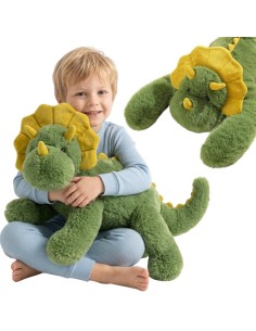 Woopie Belastungs-Plüschtier Dinosaurier Backbao Triceratops 65 cm – Hit!