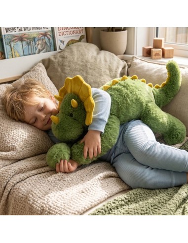 Woopie Belastungs-Plüschtier Dinosaurier Backbao Triceratops 65 cm – Hit!