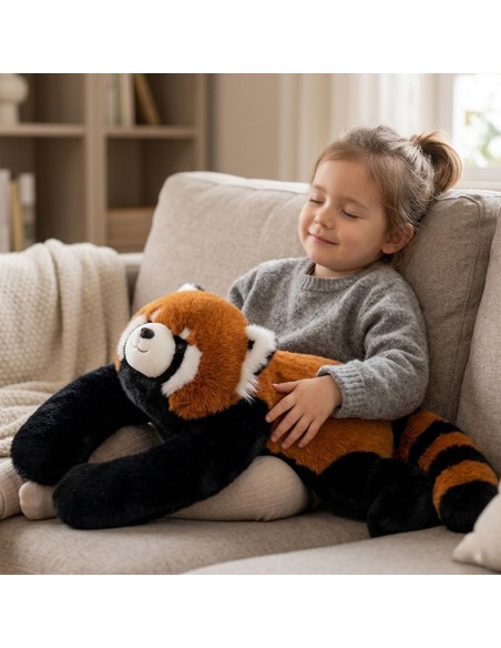 Woopie pliušinis sunkumos panda antistresinis jutiminis sunkumiukas Backbao 65cm