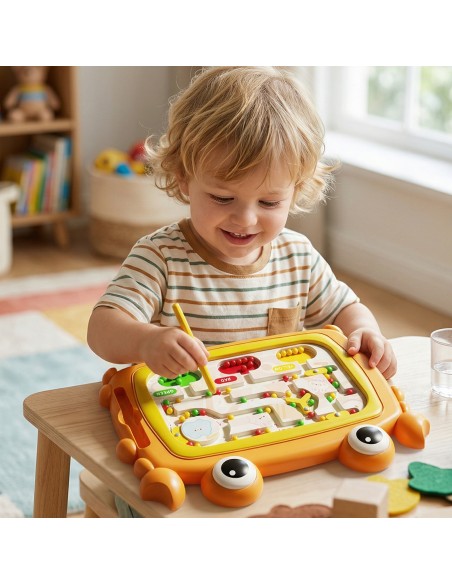 Montessori crab magnetic board – an educational toy for children