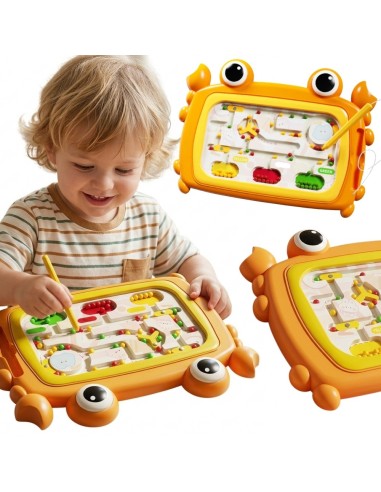 Tablica magnetyczna montessori krab – edukacyjna zabawka dla dzieci
