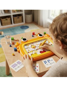 Montessori crab magnetic board – an educational toy for children 2