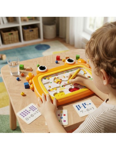 Montessori crab magnetic board – an educational toy for children