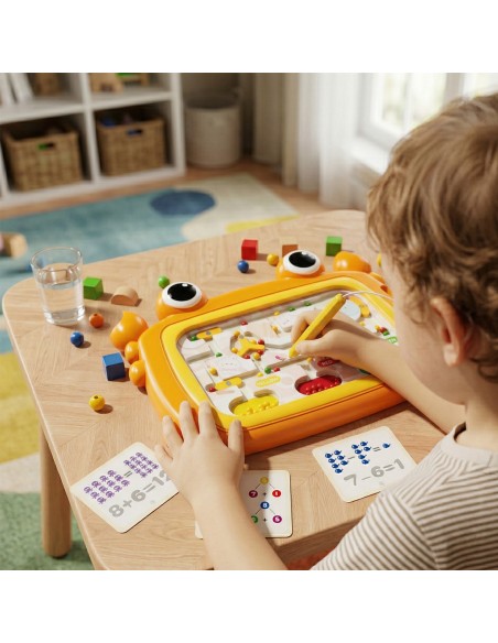 Tablica magnetyczna montessori krab – edukacyjna zabawka dla dzieci