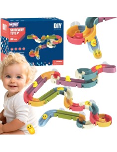 WOOPIE vandens takas su čiuožykla maudynėms - DIY žaislas