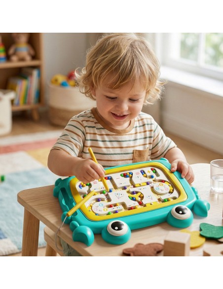 Montessori crab magnetic board – an educational toy for children