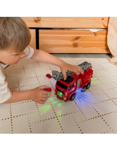 WOOPIE Wóz Strażacki z Wyrzutnią i Ruchomą Drabiną 2