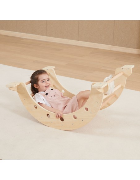 Wooden Montessori Gymnastics Set 3 in 1 Pikler Slide VIGA