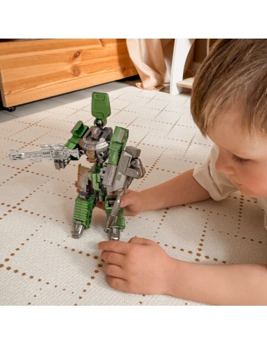 WOOPIE transformuojantis robotas SILVER BLADE 2in1 tankas - žaislas