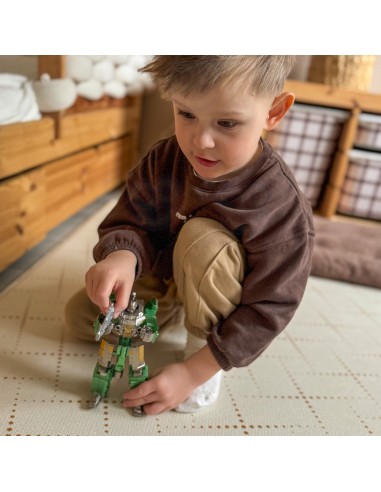 WOOPIE transformuojantis robotas SILVER BLADE 2in1 tankas - žaislas