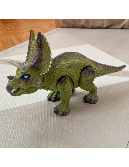 WOOPIE Dinozaur RC Robot Triceratops - Zdalnie Sterowany Zabawka