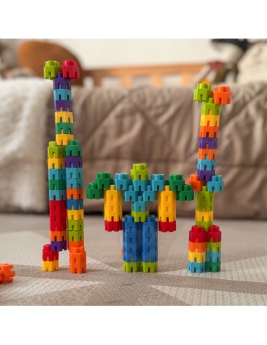 Kreatywne Klocki Konstrukcyjne WOOPIE 300 el. – Zabawa i Edukacja