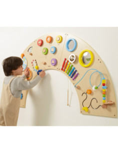 Viga Sensory Arc Wall Manipulation Board - Montessori Set 2