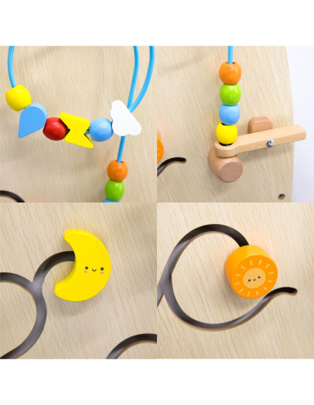 VIGA Tablica Manipulacyjna Ścienna Łuk Montessori