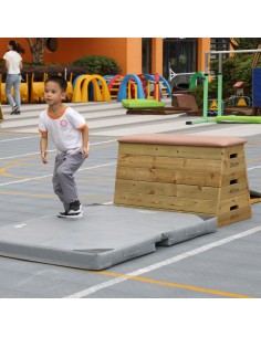 Drewniana Skrzynia Gimnastyczna Koń Classic World - Sprzęt Sportowy 2