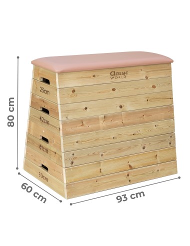 Holz Turnkiste Pferd Classic World – Sportgerät