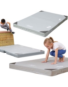 Zweiteilige faltbare Gymnastikmatte Classic World – Für den Garten