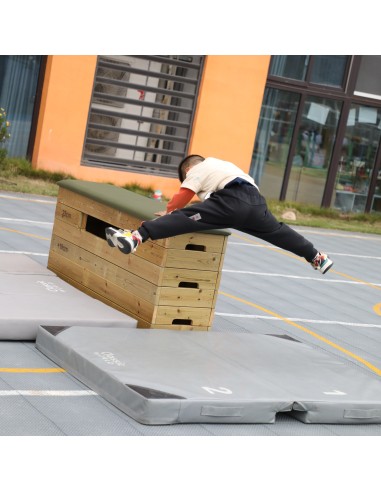Classic World Two-Piece Foldable Gymnastics Mat - For the Garden