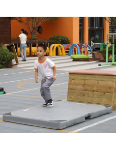 Dwuczęściowa Składana Mata Gimnastyczna Classic World - Do Ogrodu 2