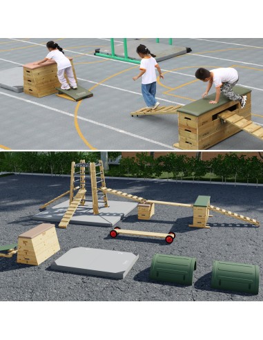 Classic World Two-Piece Foldable Gymnastics Mat - For the Garden