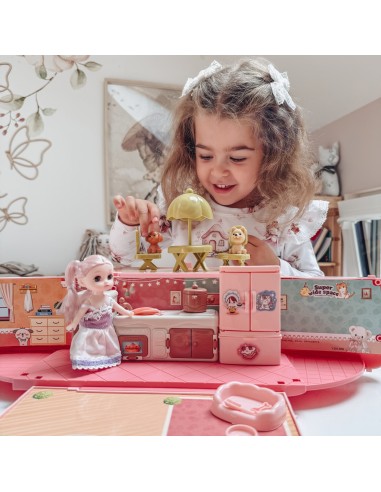 WOOPIE Kamper 2in1 XXL namelis lėlėms – žaislas vaikams