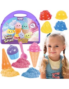 SAND FAIRY Kinetic Sand Set Ice Cream Parlor - Creative Toy
