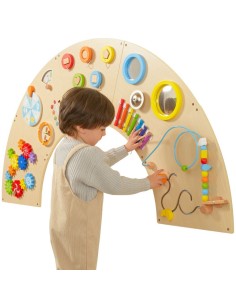 Viga Sensory Arc Wall Manipulation Board - Montessori Set