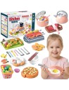WOOPIE Kitchen Set 108 Pieces - Accessories for Cooking Fun