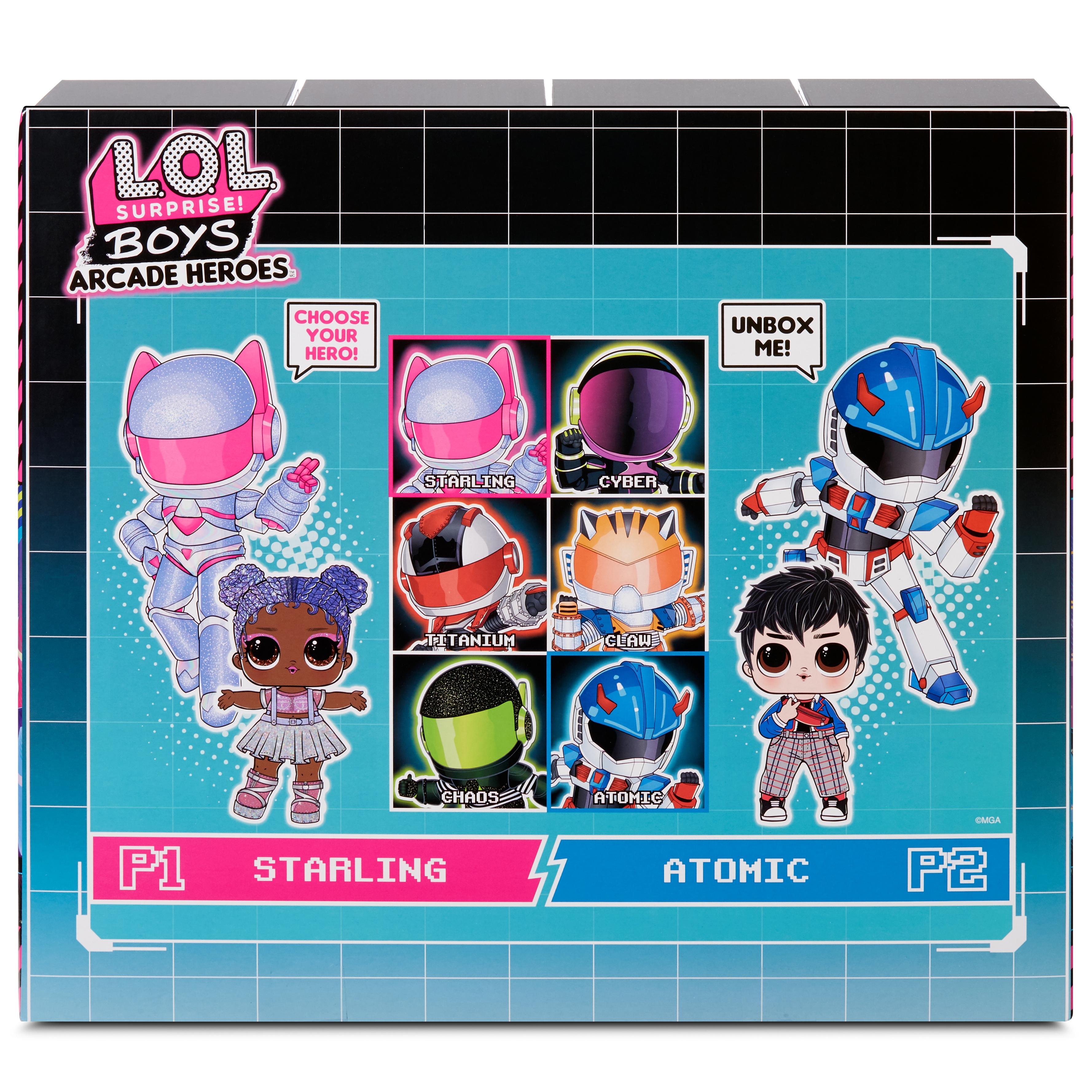 L.o.l surprise boys arcade heroes bhaddie bro lalka w automacie do gier