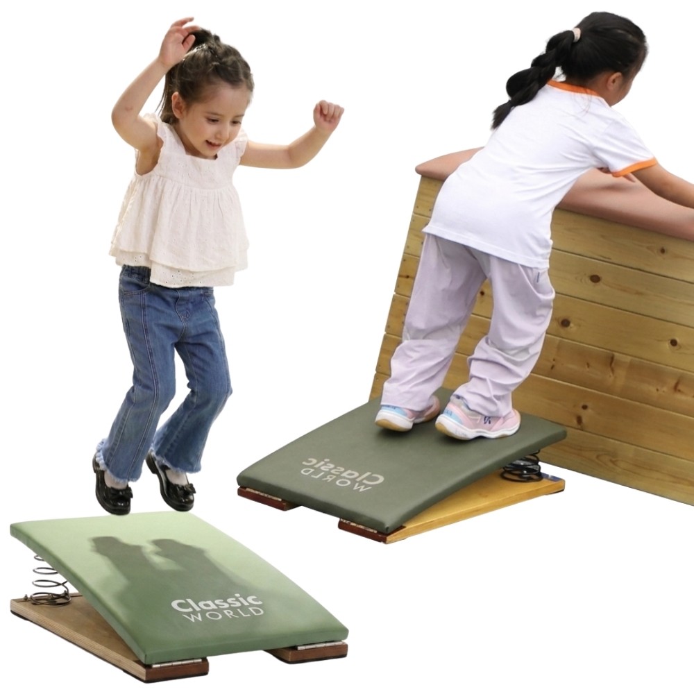 CLASSIC WORLD EDU Gymnastikhoppbräda Trä Lekplats