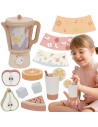 Medinis trintuvo rinkinys su priedais Tooky Toy - Gaminti smagu!