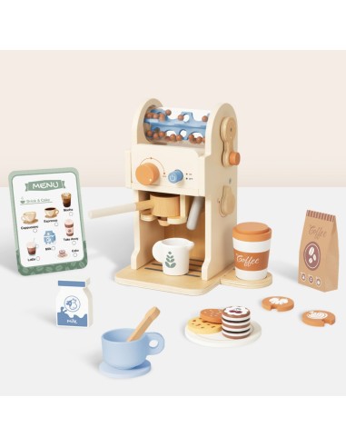 Medinis kavos aparatas Barista – TOOKY TOY priedai žaidimui namuose!