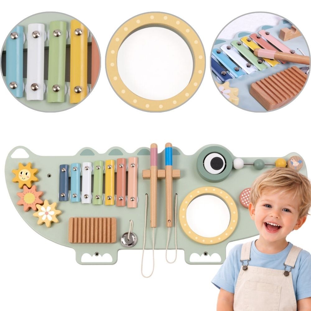 manipulative tahvel crocodile mäng – TOOKY mänguasi puidust Manipulative tahvel Crocodile 3 tk. – arendav mäng lapsele