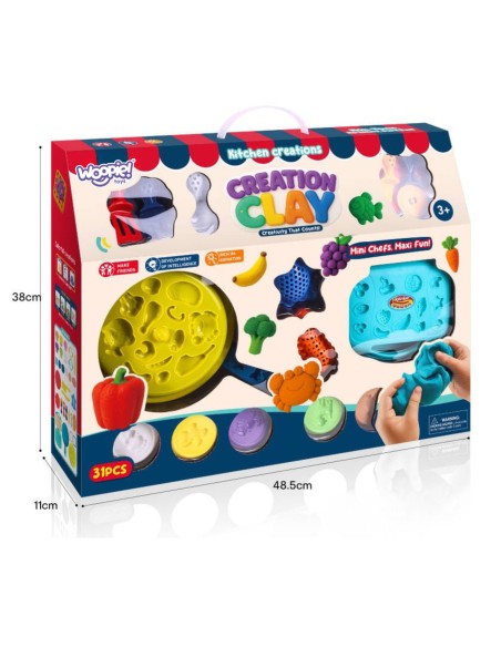 WOOPIE Dough Set Kitchen Waffle Maker 39 pcs.