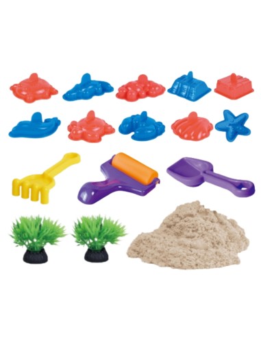 WOOPIE Kinetic Sand for Water - Magic Set in a Suitcase