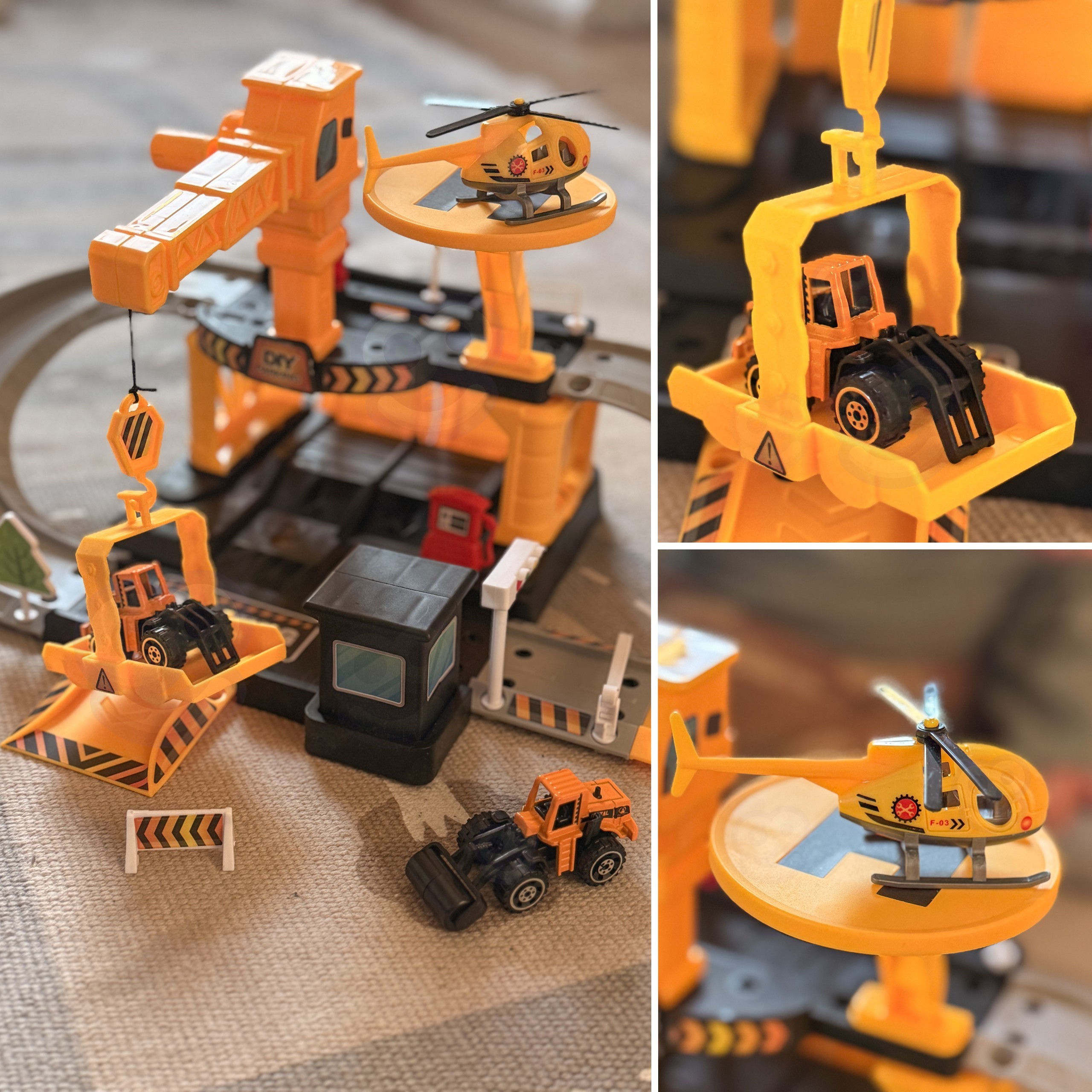WOOPIE Garaż Parking Roboty Drogowe 41el.