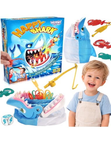 Geschicklichkeitsspiel Der hungrige Hai – Fischen, die knabbern!