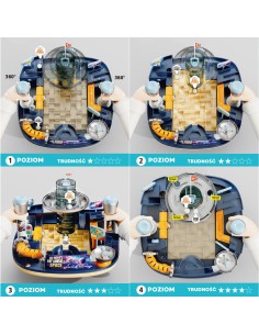 WOOPIE Puzzle 3D Kosminis labirintas įgūdžių lavinimo žaidimas Maze 2