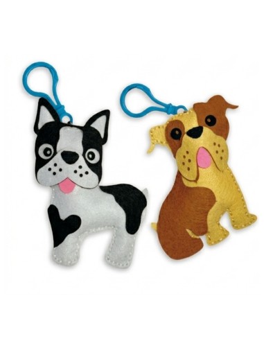 Nählernen für Kinder | Kreatives Filzset Woopie Hund