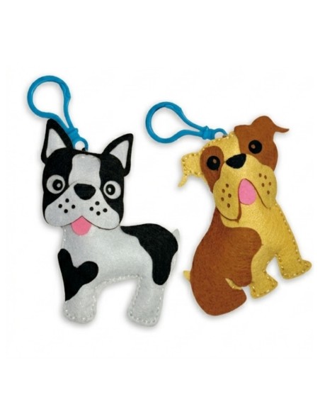 Nählernen für Kinder | Kreatives Filzset Woopie Hund