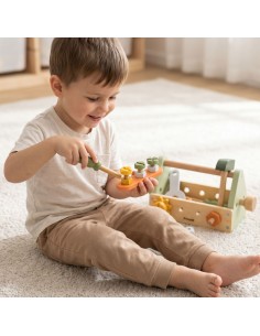 VIGA POLARB Skrzynka z Narzędziami Zestaw Drewniany 2