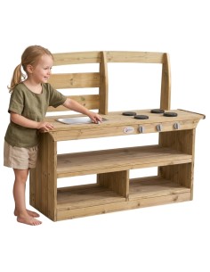 Medinė purvo virtuvė Cottage Classic World – žaislas