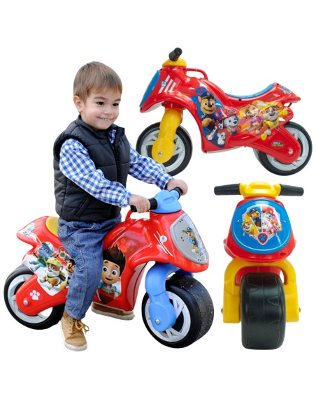 Injusa Jeździk Motor Pchacz Psi Patrol szerokie koła