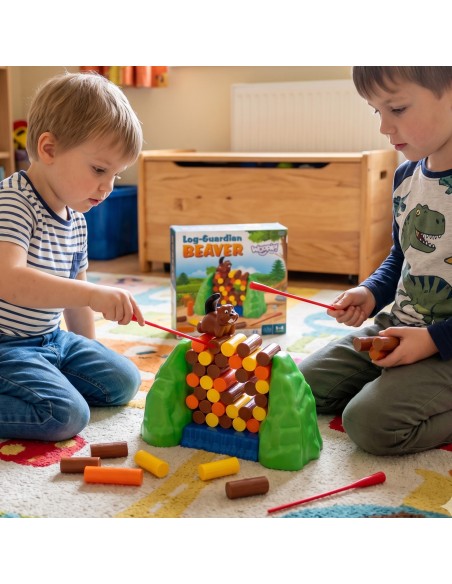 WOOPIE Gra Zręcznościowa Tama Spadający Bóbr - Świetna Zabawa!